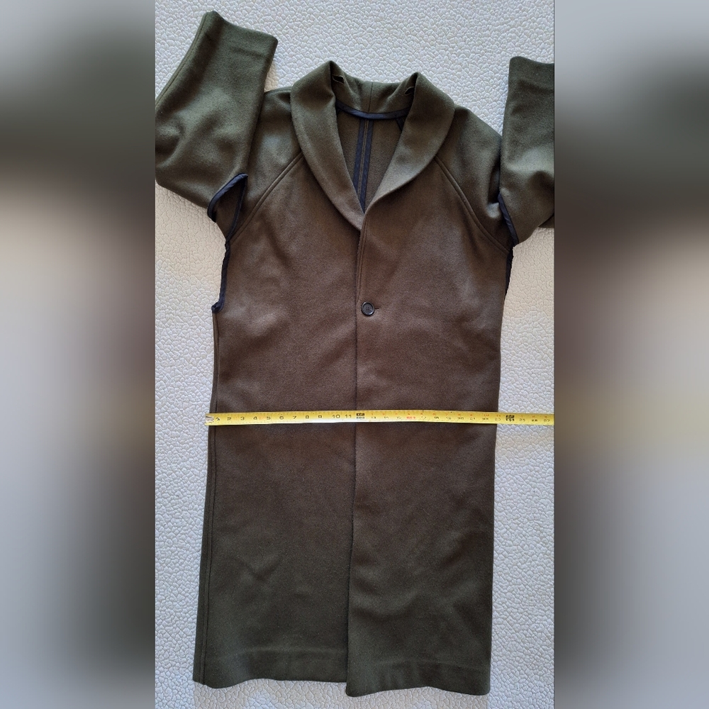 ZANKOV Women's Julien Oversize 100% Wool Coat In Brown XS/S US 2 - 4 Org $1,995 - Picture 15 of 16